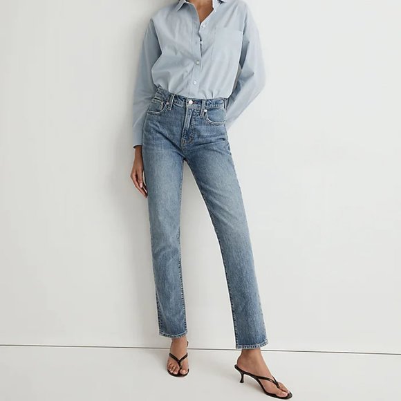 Madewell Denim - NWT Madewell The Perfect Vintage High Rise Jeans Womens 26 Tall Medium Wash